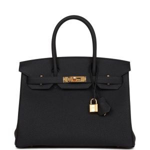 Hermès Birkin 30 Caban Togo Gold Hardware