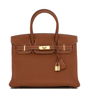 Hermès Birkin 30 Gold Togo Gold Hardware
