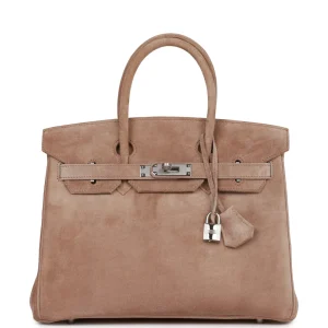 Hermès Birkin 30 Gris Perle Doblis Palladium Hardware