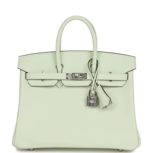 Hermès Birkin 25 Vert Fizz Swift Palladium Hardware