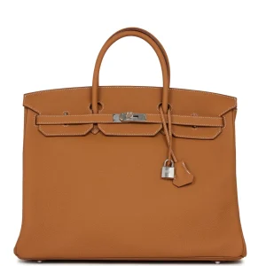 Hermès Birkin 40 Gold Togo Palladium Hardware
