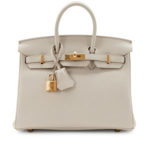 Hermes Birkin 25 Beton Togo Gold-Hardware