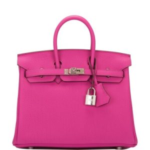 Hermès Birkin 25 Magnolia Togo Palladium Hardware