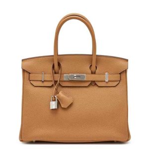 Hermès Birkin 30 Biscuit Togo Palladium Hardware