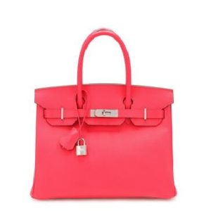 Hermès Birkin 30 Rose Extreme Epsom Palladium Hardware