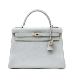 Hermès Kelly 28 Pearl Grey Togo Palladium Hardware
