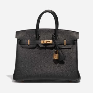 Hermès Birkin 25 Black 89 Togo