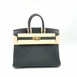 Hermès Birkin 25 Black 89 Togo