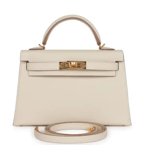 Hermès Kelly 20 Craie  10 Epsom