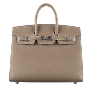 Hermès Birkin 25 Etoupe  18 Epsom