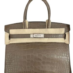 Hermès Birkin 30 Origan M1 Alligator Matt