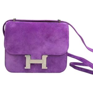 Hermès Constance 18 Violet 96 Grizzly
