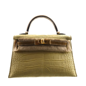 Hermès Kelly 20 Vanille Y1 Alligator Matt