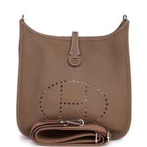 Hermès Evelyne PM. Etoupe  18 Clemence
