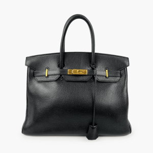 Hermès Birkin 35 Black 89 Ardennes