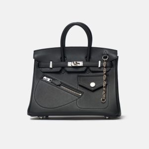 Hermès Birkin 25 Black 89 Swift