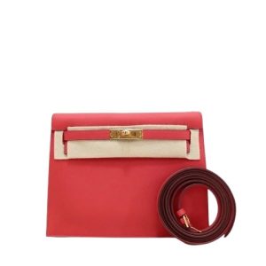 Hermès Kelly Vermillon 5E Swift