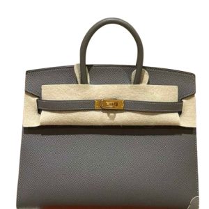 Hermès Birkin 25 Gris Meyer 0L Epsom