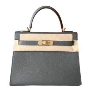 Hermès Kelly 28 Ardoise 85 Epsom