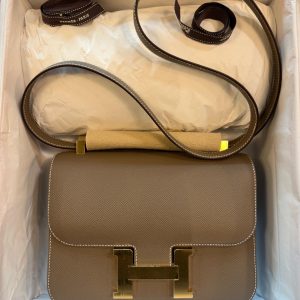 Hermès Constance 24 Etoupe  18 Epsom