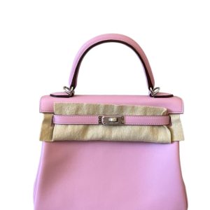 Hermès Kelly 25 Mauve Sylvestre X9 Swift
