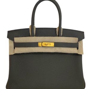 Hermès Birkin 30 Vert Mangrove Togo