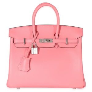 Hermès Birkin 25 Rose Azalee 8W Swift