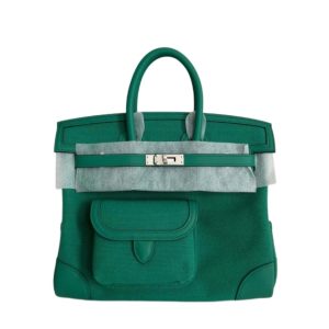 Hermès Birkin 25 Vert Vertigo U4 Swift