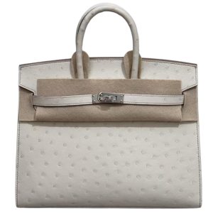 Hermès Birkin 25 Beton 8L Ostrich