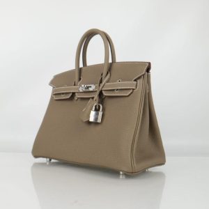 Hermès Birkin  25 Etoupe  18 Togo U