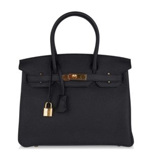 Hermès Birkin  25 Black 89 Togo 2023 B