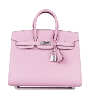 Hermès Birkin Sellier 25 Mauve Sylvestre X9 Epsom