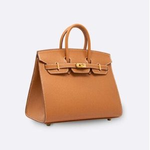 Hermès Birkin Sellier 25 Gold 37 Epsom W