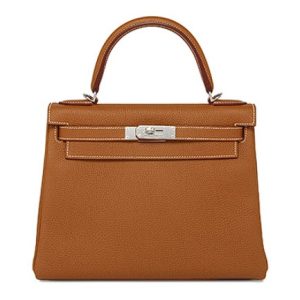 Hermès Kelly  25 Gold 37 Togo B