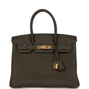 Hermès Birkin  30 Eucalyptus F6 Togo B