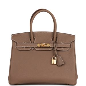 Hermès Birkin  30 Etoupe  18 Togo B