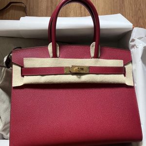 Hermès Birkin Sellier 30 Rouge Ruby B5 Epsom B