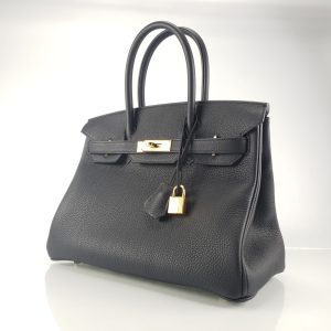 Hermès Birkin  30 Black 89 Togo B