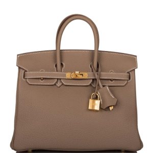 Hermès Birkin  25 Etoupe  18 Togo B