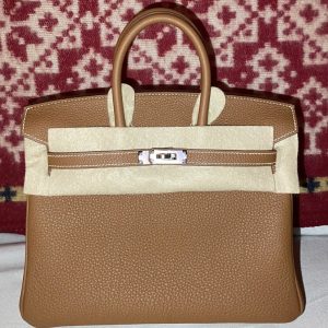 Hermès Birkin  25 Gold 37 Togo B