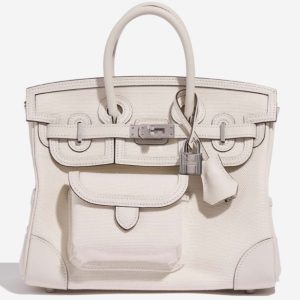Hermès Birkin Cargo 25 Nata I2 Swift, Toile Goeland 2022 U