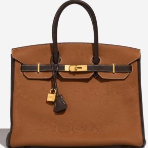 Hermès Birkin HSS 35 Chocolat  47, Gold 37 Togo 2021 Z