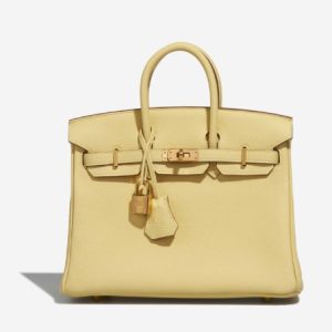 Hermès Birkin  25 Jaune Poussin 1Z Togo 2021 Z