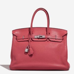 Hermès Birkin  35 Rose Lipstick U5 Clemence 2010 N