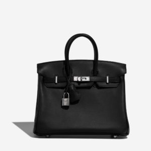 Hermès Birkin  25 Black 89 Jonathan 2019 D