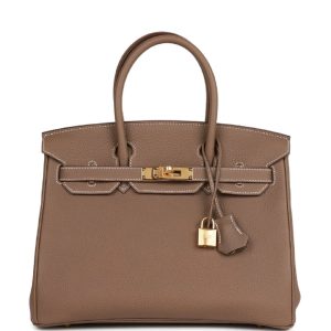 Hermès Birkin  30 Etoupe  18 Togo