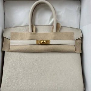 Hermès Birkin  25 Craie  10 Togo 2023 B