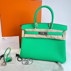 Hermès Birkin  30 Vert Comics 0Z Togo 2023 B