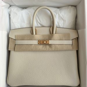 Hermès Birkin  25 Craie  10 Togo B