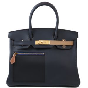 Hermès Birkin Colormatic 30 Black 89, Blue Marine 78, Chai 0M, Etoupe  18 Swift B